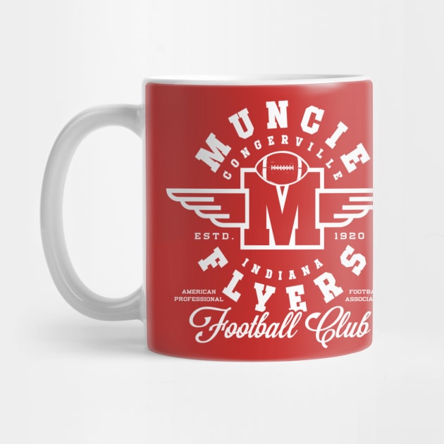 Muncie Flyers Football by MindsparkCreative